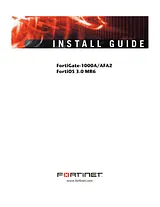 Fortinet fortigate-1000a 설치 설명서