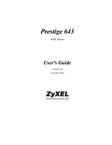 ZyXEL Communications 643 User Manual