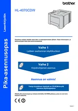 Brother HL-4070CDW Guide D’Installation Rapide