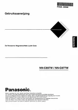 Panasonic nn-c897w Manual De Instrucciónes