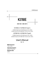 AMD K3780E-D2 Справочник Пользователя