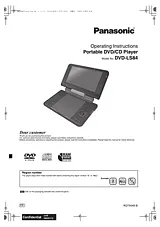 Panasonic DVD-LS84 Справочник Пользователя