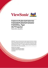 Viewsonic PJD5555W Manual De Usuario