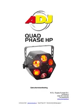 Adj DMX LED effect light No. of LEDs: 1 Quad Phase HP 1226100253 데이터 시트