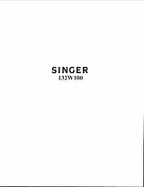 SINGER 132W100 User Manual