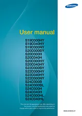 Samsung S22D300NY Manual Do Utilizador