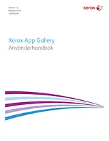 Xerox Xerox App Gallery Support & Software 사용자 가이드