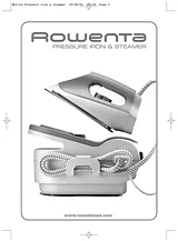 Rowenta Pressure iron & steamer User Manual