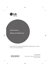 LG 55UF8507 Betriebsanweisung