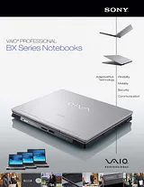 Sony vgn-bx560b Brochure