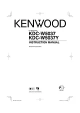 Kenwood b64-3537-00-00 kdc-w5037y 用户手册