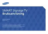Samsung 48" SMART Signage TV para pequeñas y medianas empresas Manual Do Utilizador