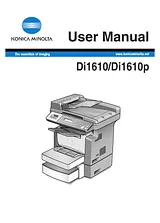 Konica Minolta Di1610p Manual Do Utilizador