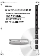 Toshiba RD-XV48KE Manual Do Utilizador