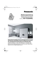 Panasonic KXTCD202SL Operating Guide