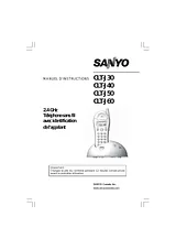 Sanyo clt-j40 Manuel D’Utilisation