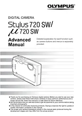 Olympus µ 
                    720SW Справочник Пользователя