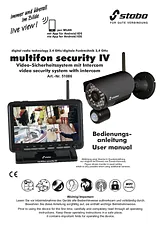 Stabo Security IV- 51086 Wireless Surveillance System Security IV- 51086 Ficha De Dados