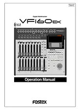 Fostex VF160EX Manual Do Utilizador