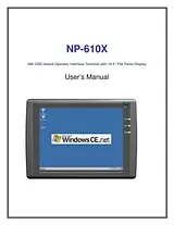 Nextar Flat Panel Television NP-610X Manuale Utente