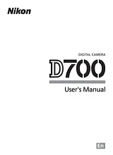 Nikon D700 Manuel D’Utilisation