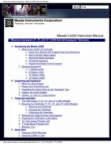Meade LX200 Manual Do Utilizador