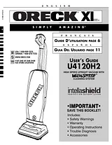 Oreck U4120H2 Manual De Usuario