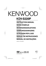 Kenwood kdv-s220p Manual Do Utilizador