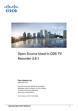 Cisco Cisco Visual Quality Experience Application Licensing Information