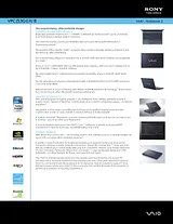 Sony VPCZ13GGX Guia De Especificação