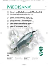 Medisana HAND- UND FUßPFLEGEGERÄT MANILUX L 85404 Информационное Руководство
