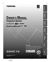Toshiba 65HC15 Manual Do Proprietário