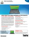 Lenovo T510i+73Y2650 NTFD4GE+73Y2650 User Manual
