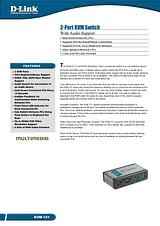 D-Link KVM-121 Data Sheet