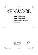 Kenwood KDC-W531 Manual Do Utilizador