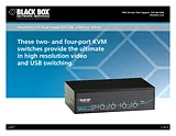 Black Box ServSwitch DT Dual-Head DVI USB, 2-Port KV9622A User Manual