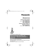Panasonic KXTG8061SL Operating Guide