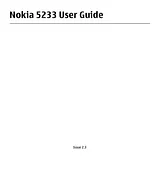 Nokia 5233 Manuel D’Utilisation