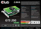 CLUB3D GTS 250 Green Edition CGNX-TS252GI Prospecto
