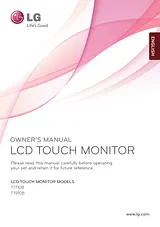 LG T1910B Owner's Manual