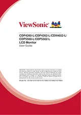 Viewsonic CDP5560-L Manual De Usuario