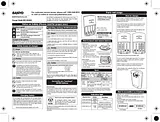 Panasonic AA 4-Pack with AC Charger SEC-MQN064N Leaflet