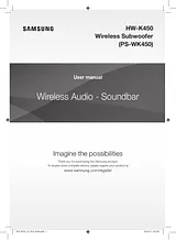 Samsung HW-K450 ユーザーズマニュアル