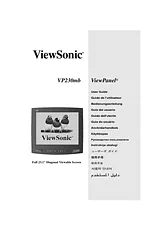 Viewsonic VP230MB 사용자 설명서