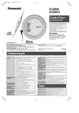 Panasonic SL-SX430 User Manual