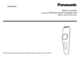 Panasonic ERGC70 Mode D’Emploi