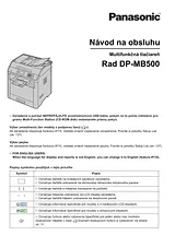 Panasonic DPMB545EU Operating Guide