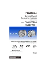 Panasonic DMC-FZ200 ユーザーズマニュアル