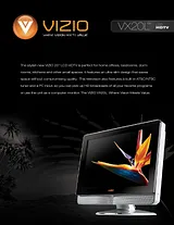 VIZIO VX20L Leaflet