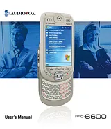 Audiovox PPC6600 ユーザーガイド